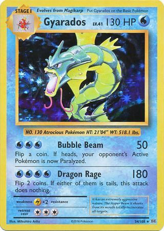 Gyarados (34/108) [XY: Evolutions] Pokémon