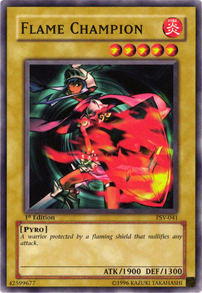 Flame Champion [PSV-041] Common Yu-Gi-Oh!