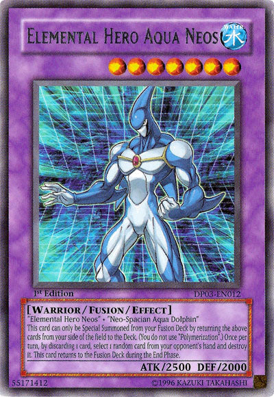 Elemental Hero Aqua Neos [DP03-EN012] Rare Yu-Gi-Oh!