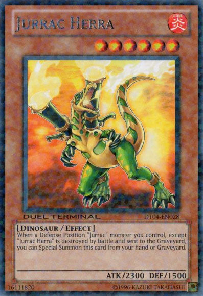 Jurrac Herra [DT04-EN028] Rare Yu-Gi-Oh!