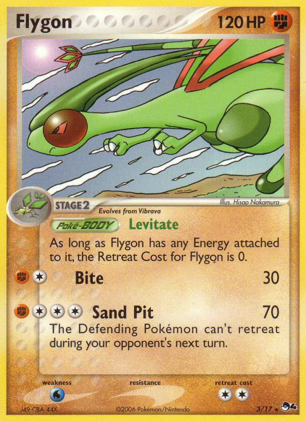 Flygon (3/17) [POP Series 4] Pokémon