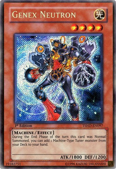 Genex Neutron [TSHD-EN097] Secret Rare Yu-Gi-Oh!