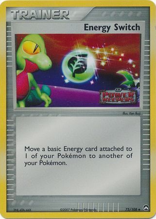 Energy Switch (75/108) (Stamped) [EX: Power Keepers] Pokémon