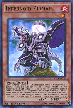 Infernoid Pirmais [CROS-EN030] Ultra Rare Yu-Gi-Oh!