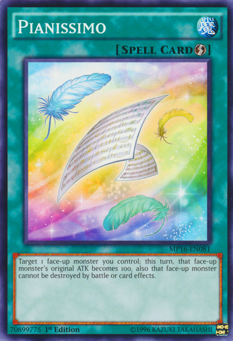 Pianissimo [MP16-EN081] Common Yu-Gi-Oh!
