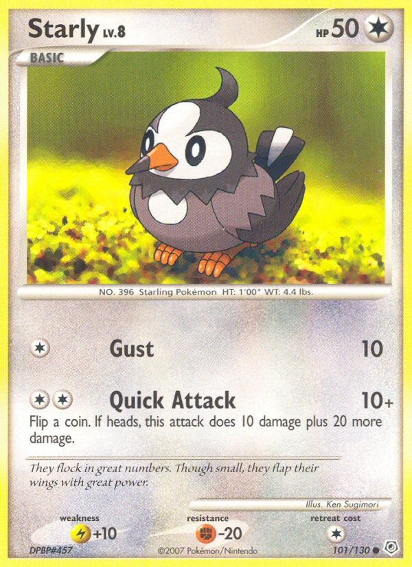 Starly (101/130) [Diamond & Pearl: Base Set] Pokémon