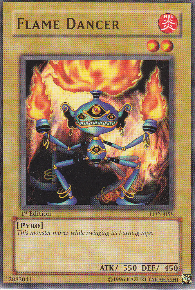 Flame Dancer [LON-058] Common Yu-Gi-Oh!