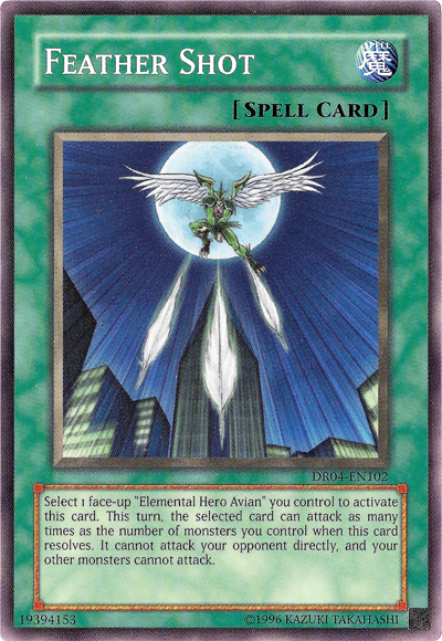 Feather Shot [DR04-EN102] Common Yu-Gi-Oh!