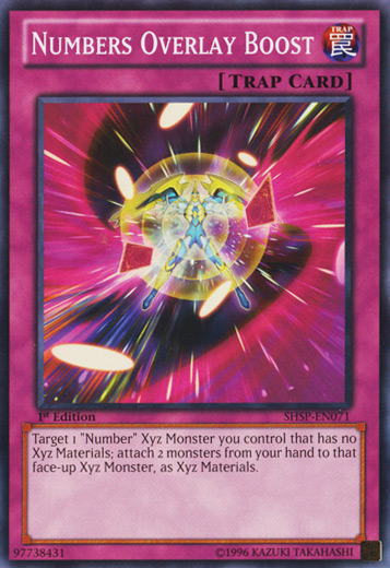Numbers Overlay Boost [SHSP-EN071] Common Yu-Gi-Oh!