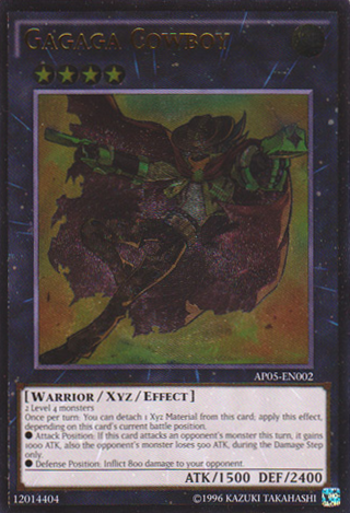 Gagaga Cowboy [AP05-EN002] Ultimate Rare Yu-Gi-Oh!