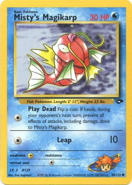 Misty's Magikarp (88/132) [Gym Challenge Unlimited] Pokémon