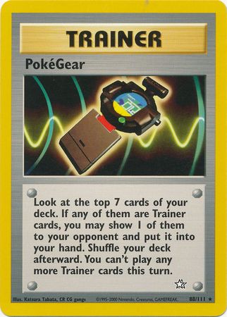 PokeGear (88/111) [Neo Genesis Unlimited] Pokémon