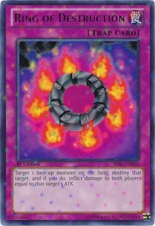 Ring of Destruction [BP01-EN050] Starfoil Rare Yu-Gi-Oh!