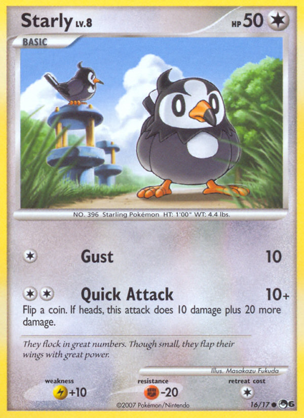 Starly (16/17) [POP Series 6] Pokémon