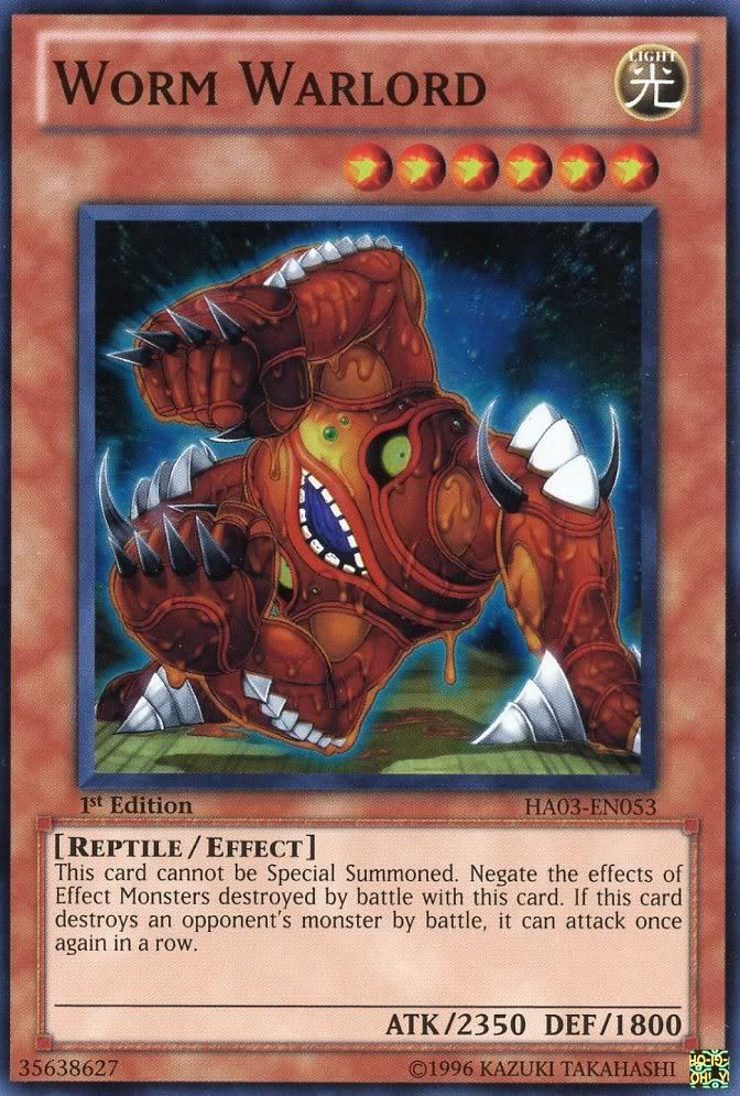 Worm Warlord [HA03-EN053] Super Rare Yu-Gi-Oh!