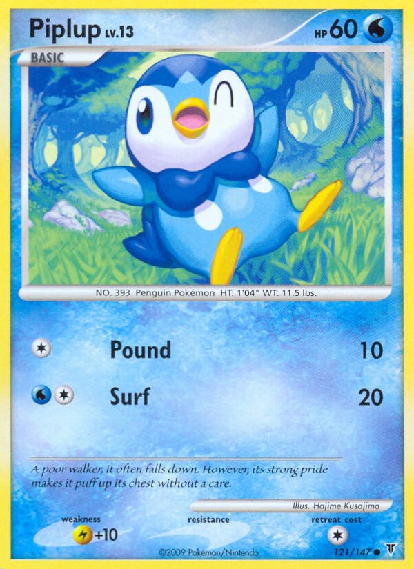 Piplup (121/147) [Platinum: Supreme Victors] Pokémon