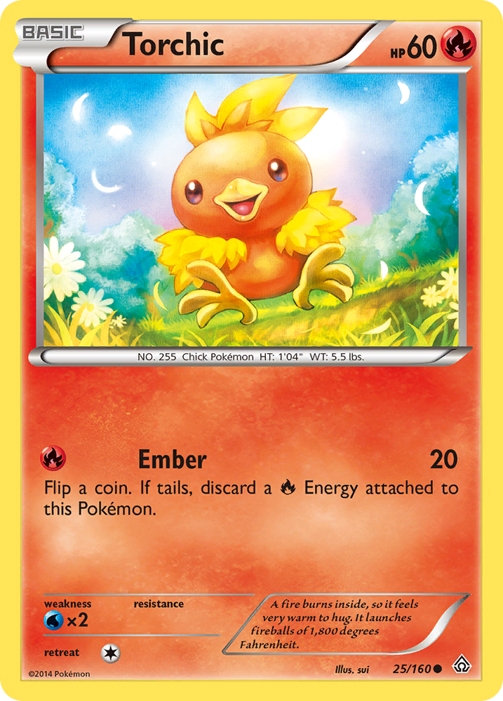 Torchic (25/160) [XY: Primal Clash] Pokémon