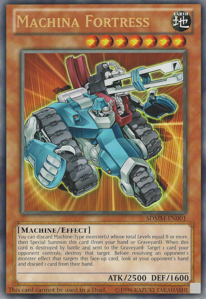 Machina Fortress (Oversized) (Machine Madness) [SDMM-EN001] Promo Yu-Gi-Oh!