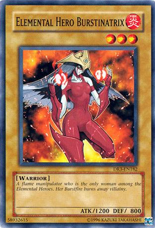 Elemental Hero Burstinatrix [DR3-EN182] Common Yu-Gi-Oh!