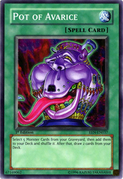 Pot of Avarice [EEN-EN037] Super Rare Yu-Gi-Oh!