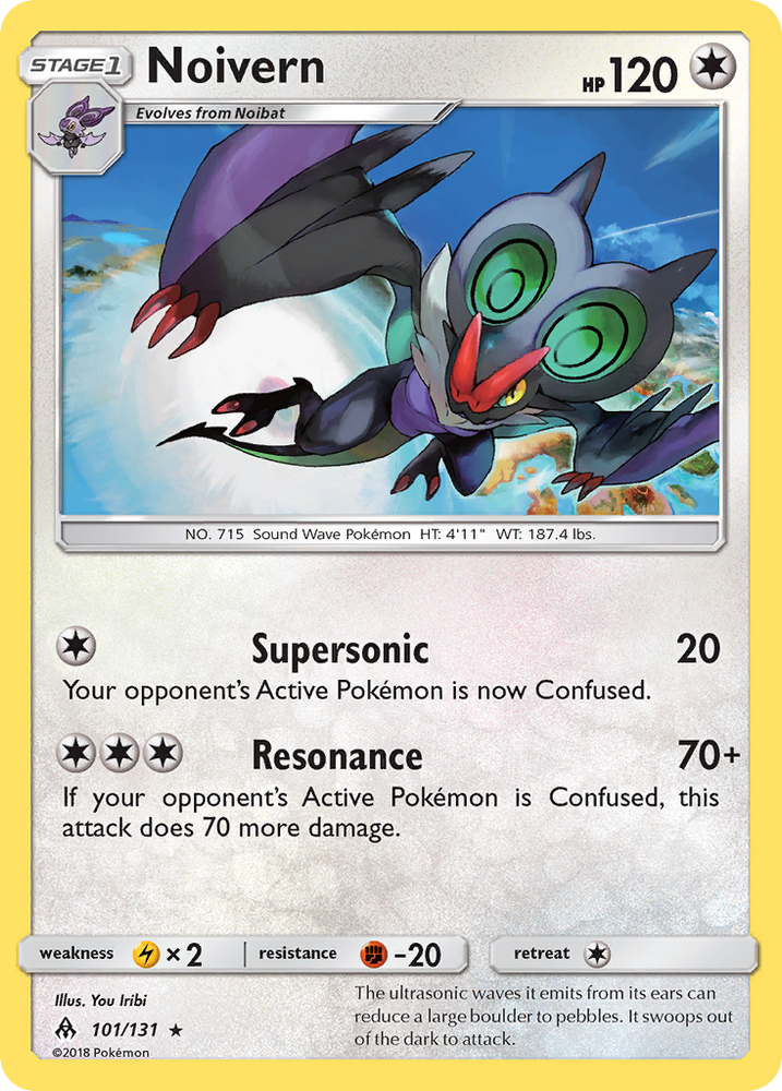 Noivern (101/131) [Sun & Moon: Forbidden Light] Pokémon