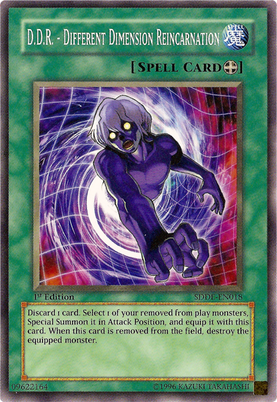 D.D.R. - Different Dimension Reincarnation [SDDE-EN018] Common Yu-Gi-Oh!