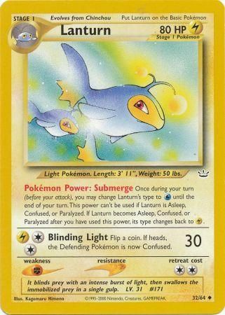 Lanturn (32/64) [Neo Revelation Unlimited] Pokémon