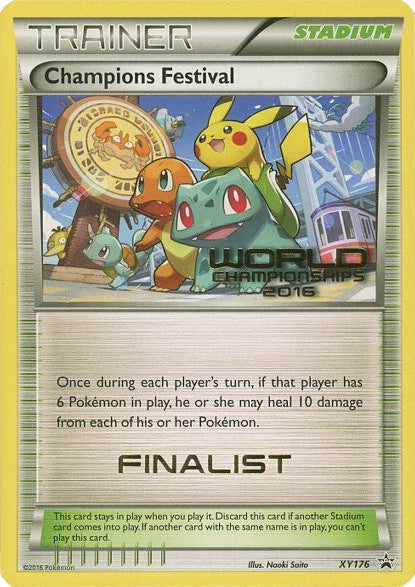 Champions Festival (XY176) (2016 Finalist) [XY: Black Star Promos] Pokémon