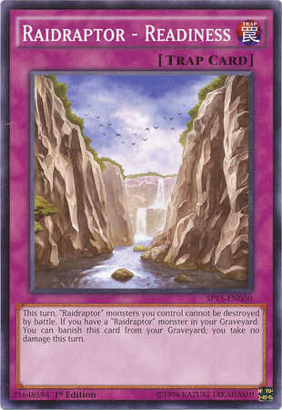 Raidraptor - Readiness [SP15-EN050] Common Yu-Gi-Oh!