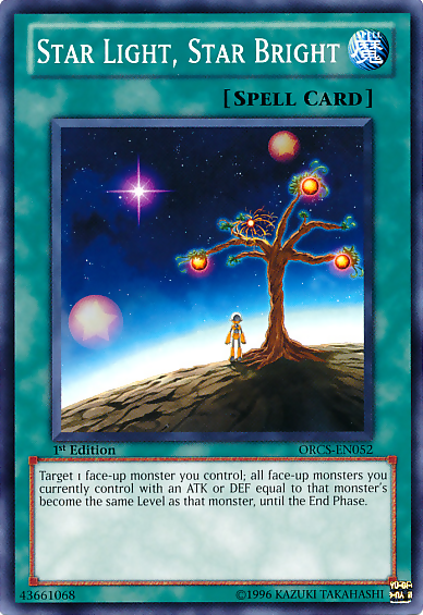 Star Light, Star Bright [ORCS-EN052] Common Yu-Gi-Oh!
