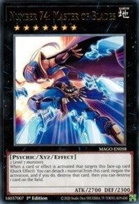 Number 74: Master of Blades [MAGO-EN058] Rare Yu-Gi-Oh!