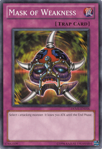 Mask of Weakness [DEM1-EN016] Common Yu-Gi-Oh!