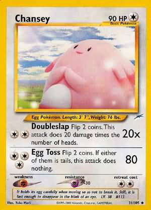 Chansey (31/105) [Neo Destiny Unlimited] Pokémon