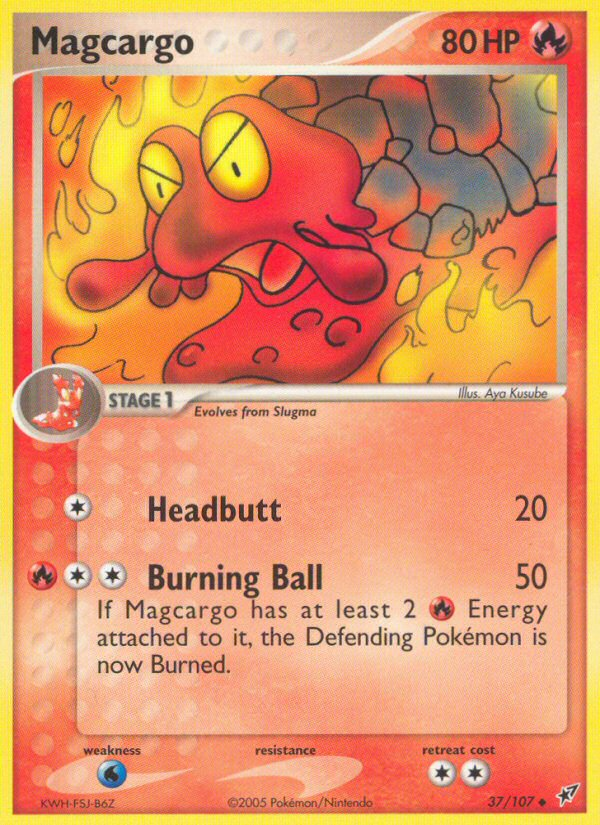 Magcargo (37/107) [EX: Deoxys] Pokémon