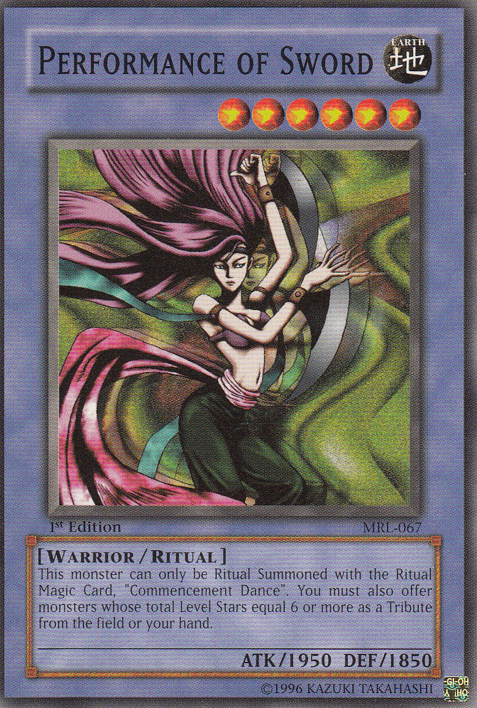 Performance of Sword [MRL-067] Common Yu-Gi-Oh!