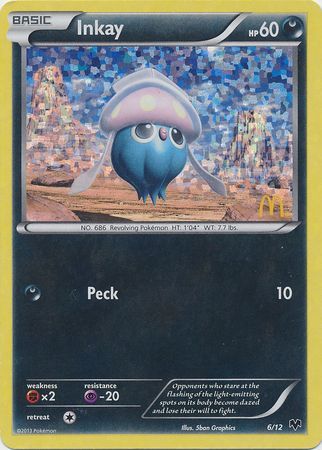 Inkay (6/12) [McDonald's Promos: 2014 Collection] Pokémon
