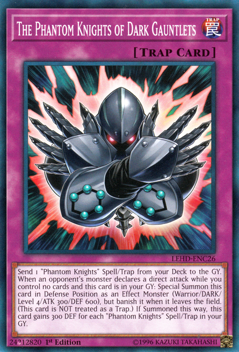 The Phantom Knights of Dark Gauntlets [LEHD-ENC26] Common Yu-Gi-Oh!