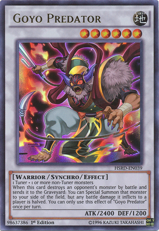 Goyo Predator [HSRD-EN039] Ultra Rare Yu-Gi-Oh!