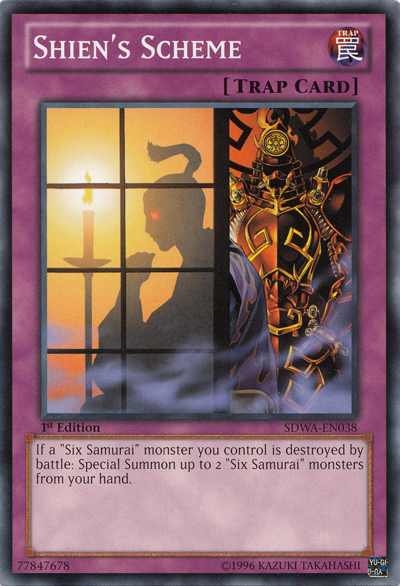 Shien's Scheme [SDWA-EN038] Common Yu-Gi-Oh!