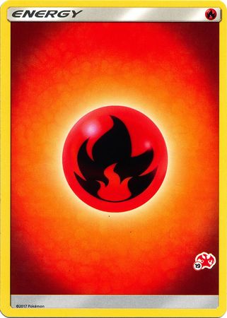 Fire Energy (Charizard Stamp #19) [Battle Academy 2020] Pokémon