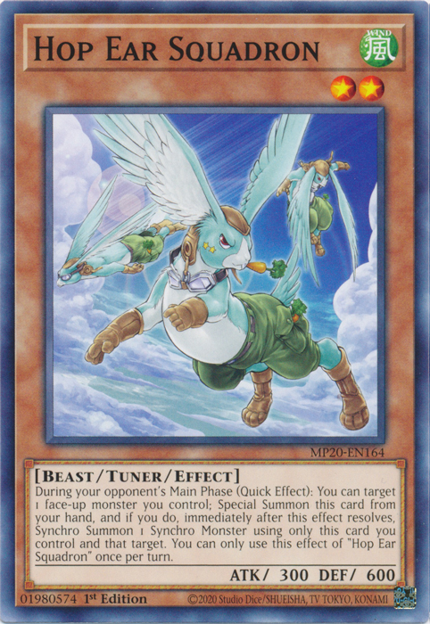 Hop Ear Squadron [MP20-EN164] Common Yu-Gi-Oh!