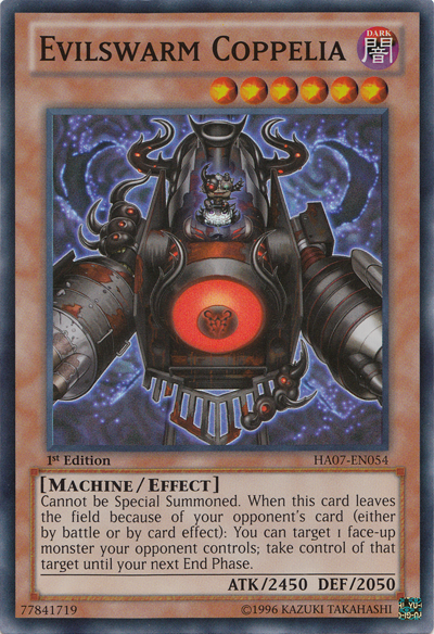 Evilswarm Coppelia [HA07-EN054] Super Rare Yu-Gi-Oh!