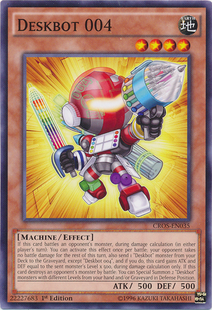 Deskbot 004 [CROS-EN035] Common Yu-Gi-Oh!
