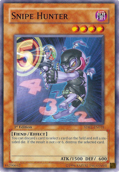Snipe Hunter [SDRL-EN018] Common Yu-Gi-Oh!