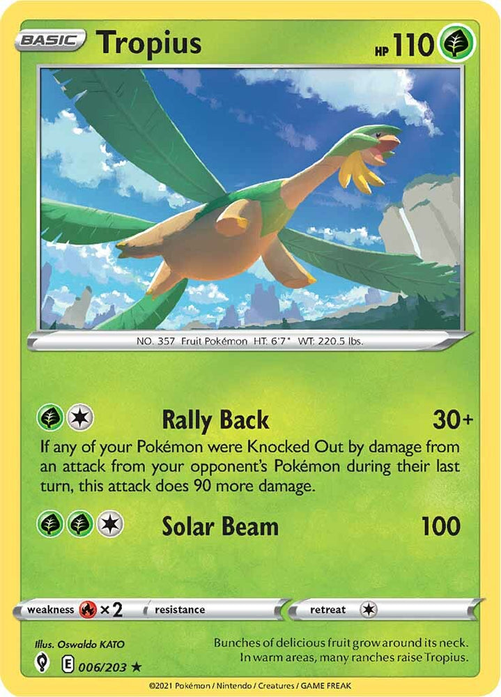 Tropius (006/203) [Sword & Shield: Evolving Skies] Pokémon