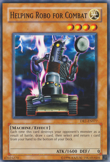 Helping Robo For Combat [DR1-EN077] Common Yu-Gi-Oh!
