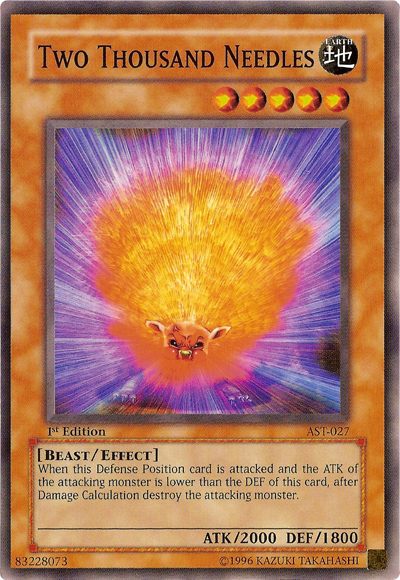 Two Thousand Needles [AST-027] Common Yu-Gi-Oh!