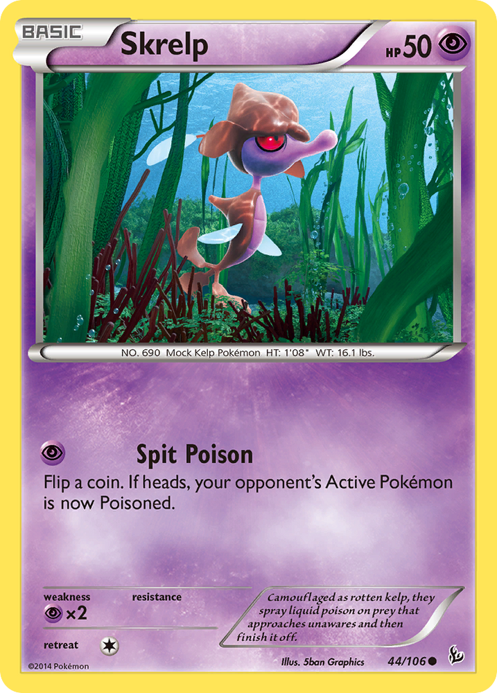 Skrelp (44/106) [XY: Flashfire] Pokémon