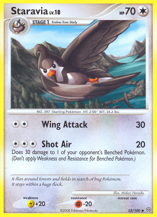 Staravia (52/100) [Diamond & Pearl: Stormfront] Pokémon