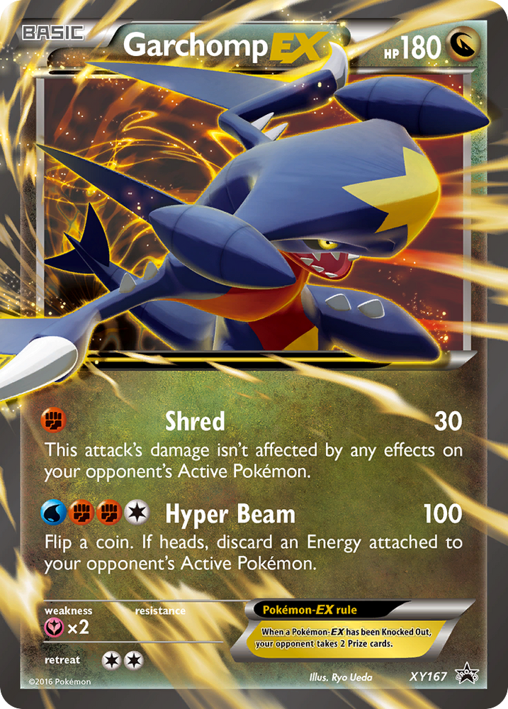 Garchomp EX (XY167) [XY: Black Star Promos] Pokémon